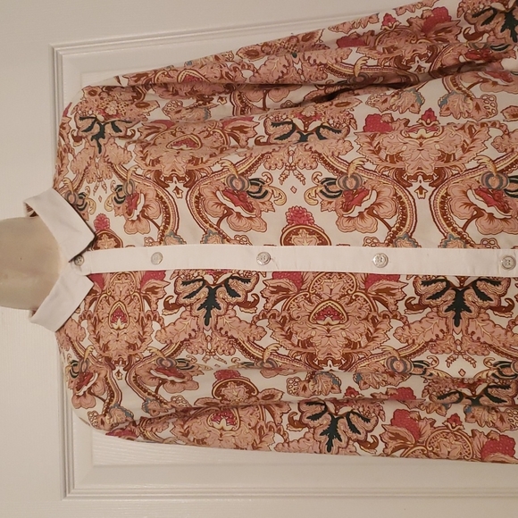 SSLR Men's Collection Paisley Shirt - Picture 3 of 10